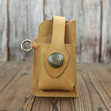 Laden Sie das Bild in den Galerie-Viewer, Multifunktionale Handytasche aus Leder