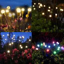 Laden Sie das Bild in den Galerie-Viewer, 🔥Solar Garten LED Glühwürmchen Steckleuchte