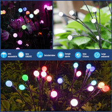 Laden Sie das Bild in den Galerie-Viewer, 🔥Solar Garten LED Glühwürmchen Steckleuchte