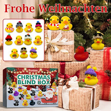 Laden Sie das Bild in den Galerie-Viewer, Weihnachtensblindkasten-Ente im Baden-Weihnachtenskalender
