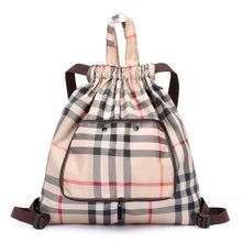 Laden Sie das Bild in den Galerie-Viewer, Faltbarer Bedruckter Nylonrucksack mit Kordelzug