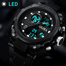Laden Sie das Bild in den Galerie-Viewer, Multifunktionale wasserdichte elektronische Uhr