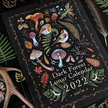 Laden Sie das Bild in den Galerie-Viewer, 📅2024 Dark Forest Lunar Calendar ☘