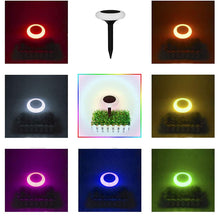 Laden Sie das Bild in den Galerie-Viewer, Solar buntes LED-Erdsteckerlicht