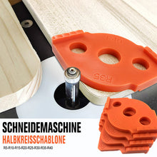 Laden Sie das Bild in den Galerie-Viewer, Radius Jig Router Schablonen