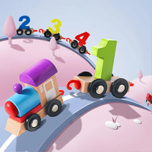 Laden Sie das Bild in den Galerie-Viewer, 💥Schlussverkauf💥Digitales Zugspielzeug aus Holz