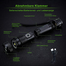 Laden Sie das Bild in den Galerie-Viewer, Wasserdichte militärische Lasertaschenlampe