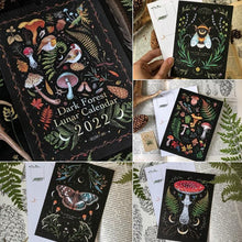 Laden Sie das Bild in den Galerie-Viewer, 📅2024 Dark Forest Lunar Calendar ☘