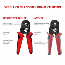 Laden Sie das Bild in den Galerie-Viewer, Hochwertiges Ferrule Crimpwerkzeug-Kit