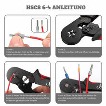 Laden Sie das Bild in den Galerie-Viewer, Hochwertiges Ferrule Crimpwerkzeug-Kit