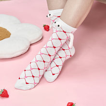 Laden Sie das Bild in den Galerie-Viewer, Paar Liebe Magnet hält Hände Socken