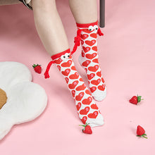 Laden Sie das Bild in den Galerie-Viewer, Paar Liebe Magnet hält Hände Socken