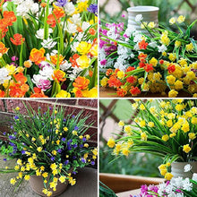 Laden Sie das Bild in den Galerie-Viewer, Künstliche Blumen im Freien, 2 Sträuße