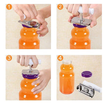 Laden Sie das Bild in den Galerie-Viewer, Bequee multifunktionaler Glasöffner Deckelöffner