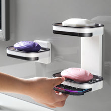 Laden Sie das Bild in den Galerie-Viewer, Doppelte Seifenschale mit Abtropfschale