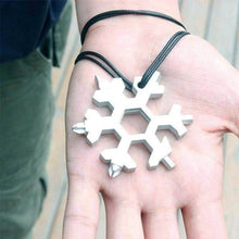Laden Sie das Bild in den Galerie-Viewer, 18-in-1 Edelstahl Schneeflocken Multi-tool