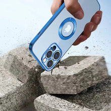 Laden Sie das Bild in den Galerie-Viewer, Handyhülle mit Metallring für iPhone