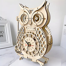 Laden Sie das Bild in den Galerie-Viewer, Super mechanisches Holzmodell-Puzzle-Set🦉