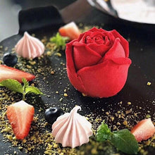 Laden Sie das Bild in den Galerie-Viewer, 3D Silikon Rosenform Eiswürfelform