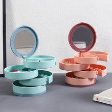 Laden Sie das Bild in den Galerie-Viewer, Mehrschichtige drehbare Schmuckschatulle