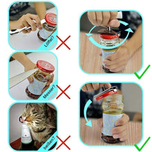 Laden Sie das Bild in den Galerie-Viewer, Bequee multifunktionaler Glasöffner Deckelöffner