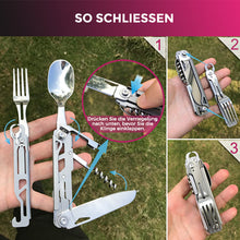 Laden Sie das Bild in den Galerie-Viewer, 5-in-1-Multifunktions-Camping-Ausrüstungsset