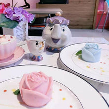 Laden Sie das Bild in den Galerie-Viewer, 3D Silikon Rosenform Eiswürfelform