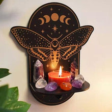 Laden Sie das Bild in den Galerie-Viewer, Kreative Kerzenständer Dekoration aus Holz