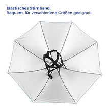 Laden Sie das Bild in den Galerie-Viewer, Regenschirmhut für das Fischen und Gartenarbeit