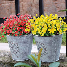 Laden Sie das Bild in den Galerie-Viewer, Künstliche Blumen im Freien, 2 Sträuße