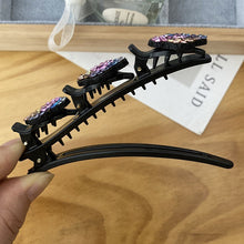 Laden Sie das Bild in den Galerie-Viewer, Haarspange mit Kristallblume