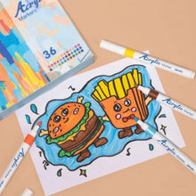 Laden Sie das Bild in den Galerie-Viewer, Künstlerischer Graffiti-Ölgemälde-DIY-Stift