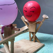 Laden Sie das Bild in den Galerie-Viewer, 🎈Handgefertigte Zaunpuppen aus Holz🎈