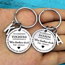 Laden Sie das Bild in den Galerie-Viewer, Zu meinem Sohn / meiner Tochter Schlüsselbund