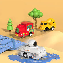 Laden Sie das Bild in den Galerie-Viewer, Puzzlespielzeug für Kinder mit Schienenfahrzeugen