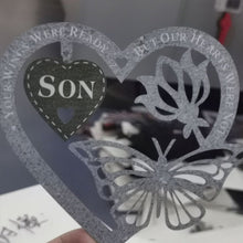 Laden Sie das Bild in den Galerie-Viewer, Gedenkgeschenk Schmetterling Dekoration