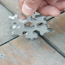 Laden Sie das Bild in den Galerie-Viewer, 18-in-1 Edelstahl Schneeflocken Multi-tool