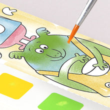 Laden Sie das Bild in den Galerie-Viewer, 🎅Aquarell-Malbuch im Taschenformat🎄🎁