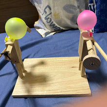 Laden Sie das Bild in den Galerie-Viewer, 🎈Handgefertigte Zaunpuppen aus Holz🎈