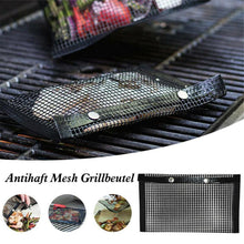 Laden Sie das Bild in den Galerie-Viewer, Bequee Antihaft-Mesh-Grilltasche