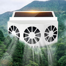Laden Sie das Bild in den Galerie-Viewer, Solarbetriebener Fahrzeugabluftventilator