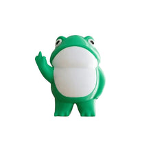 Laden Sie das Bild in den Galerie-Viewer, Mittelfinger-Frosch-Ornament