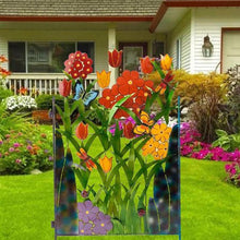Laden Sie das Bild in den Galerie-Viewer, Kreative Blumen-Zaundekoration