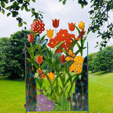Laden Sie das Bild in den Galerie-Viewer, Kreative Blumen-Zaundekoration