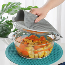 Laden Sie das Bild in den Galerie-Viewer, Mehrzweck-Mikrowellenmatte aus Silikon