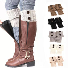 Laden Sie das Bild in den Galerie-Viewer, 🎁Wärmer Geschenk🎅Stricksocken für Stiefel