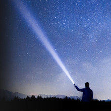 Laden Sie das Bild in den Galerie-Viewer, Multifunktionale wiederaufladbare LED-Taschenlampe