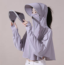 Laden Sie das Bild in den Galerie-Viewer, Eisseide UV-Schutz Windjacke mit Kapuze