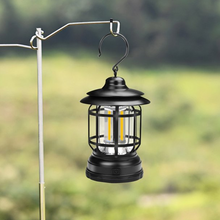 Laden Sie das Bild in den Galerie-Viewer, Tragbare Retro Camping Lampe