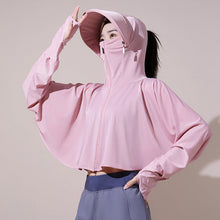 Laden Sie das Bild in den Galerie-Viewer, Eisseide UV-Schutz Windjacke mit Kapuze